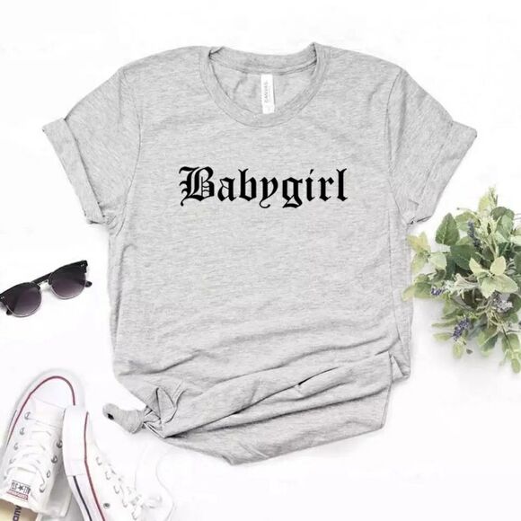 Babygirl ♡ Tee Shirt  - Picture 1 of 11